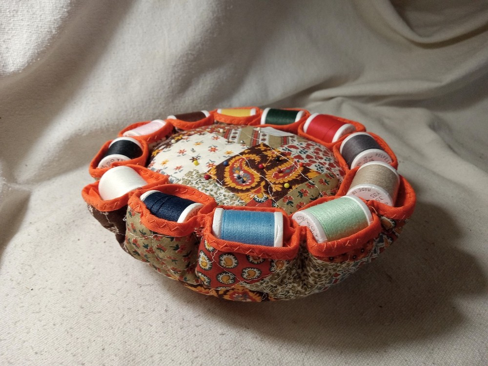 Vintage Decorative Quilted Pin Cushion