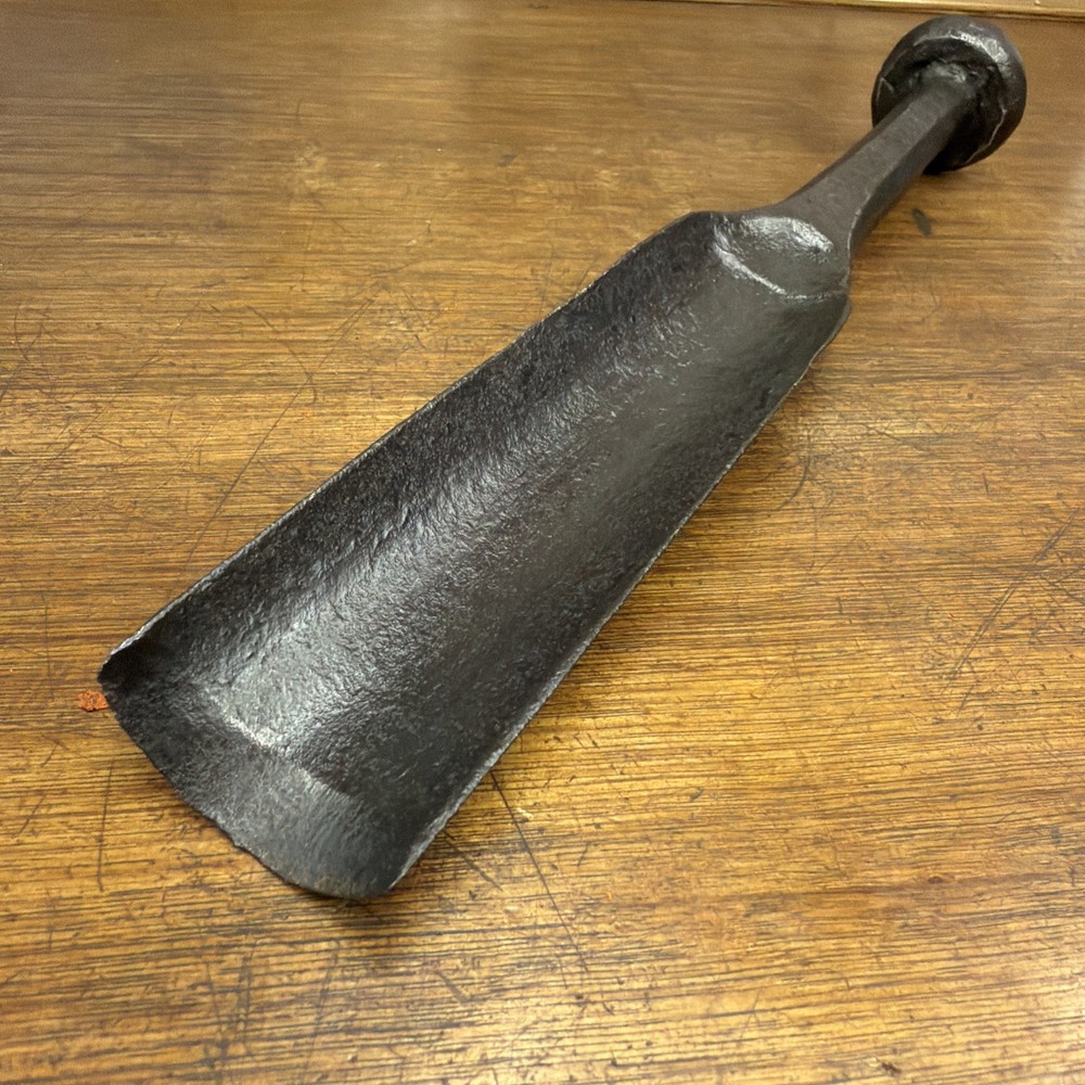 Large Vintage Blacksmiths Made - Gouge Chisel