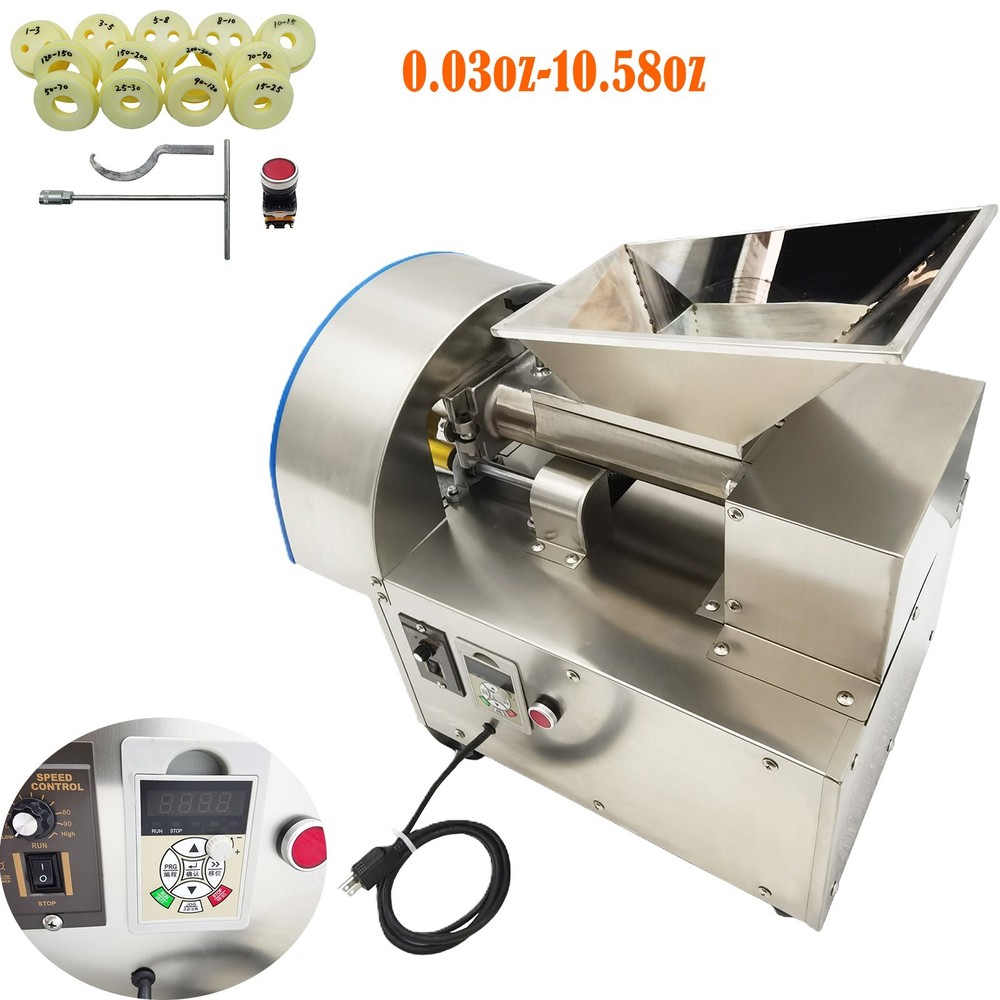 110V Multi-functional Dough Quantitative Block Dividing Machine 0.03oz-10.58oz