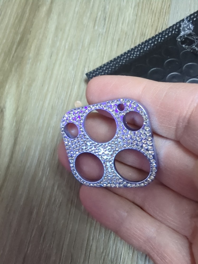 Otofly iPhone 13 Pro/13PM Camera Lens Protector Blue Diamonds