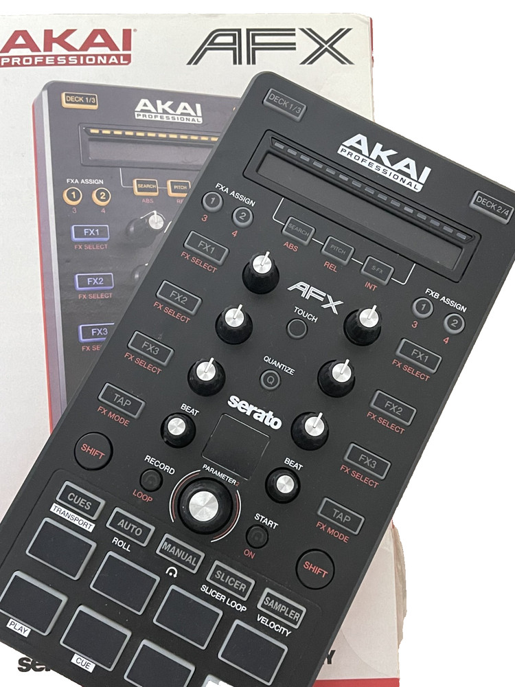 AKAI Professional AFX FX Controller Serato DJ Tested & Working with Original Box