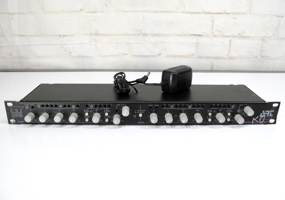 ART CS2 2-Channel Rack Mount Studio Compressor / Limiter / Gate