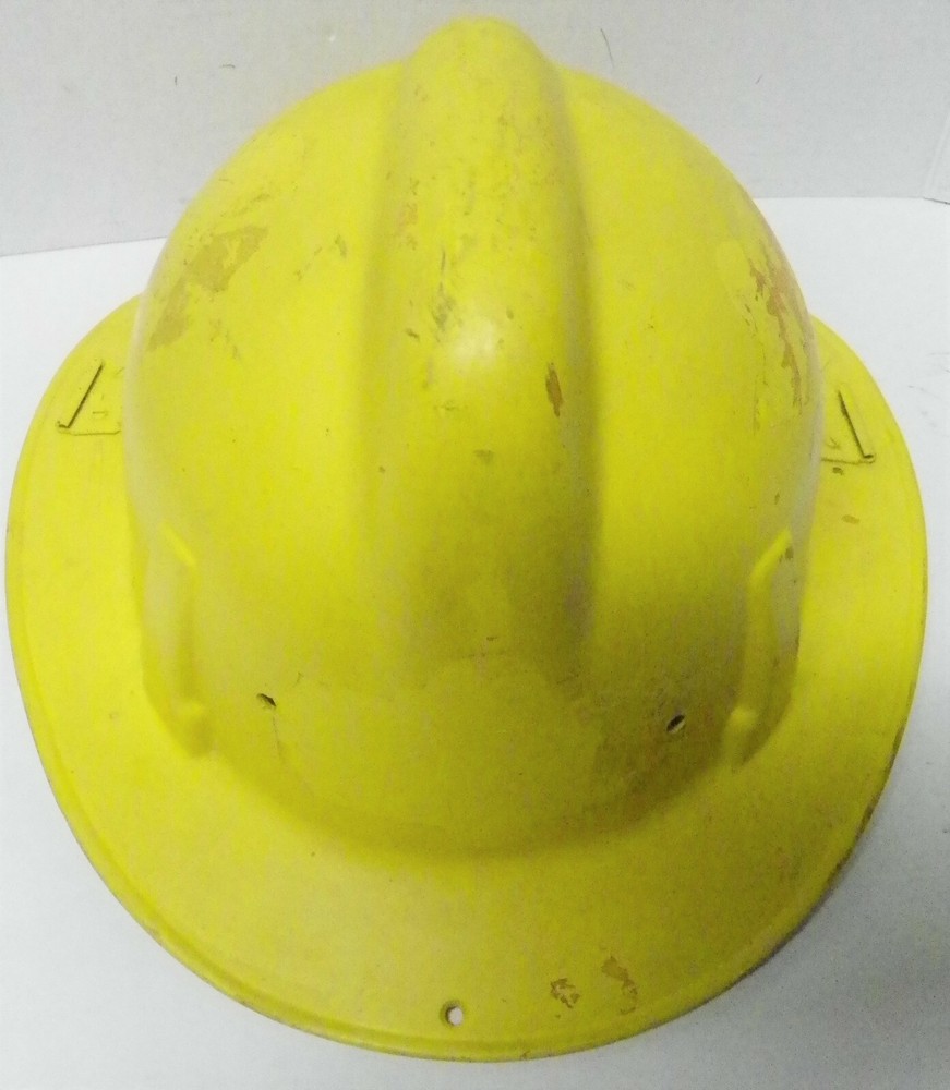 MSA FIREMAN'S HELMET, SHELL ONLY