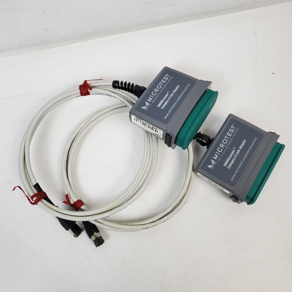 Microtest OMNIScanner 2 Cat6 Digital Cable Analyzer Certifier
