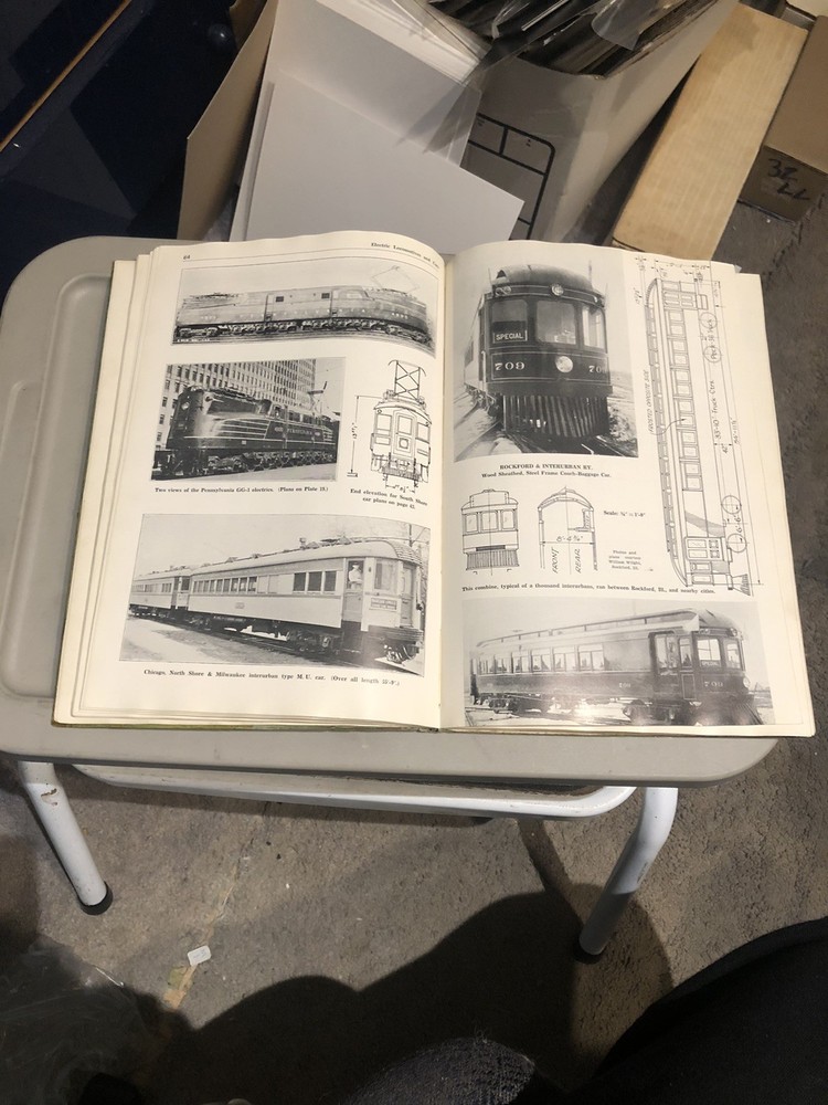 1941 The Model Railroader Cyclopedia-Vintage Train Plan Book