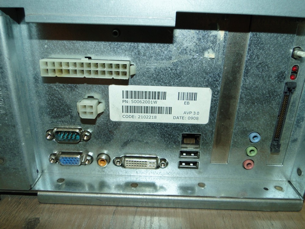 DFI technologies 50062100w CPU UNIT W/ COMPONENTS INSIDE UNTESTED READ