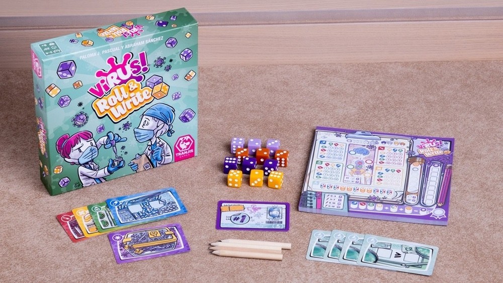Virus Roll & Write - Board Game