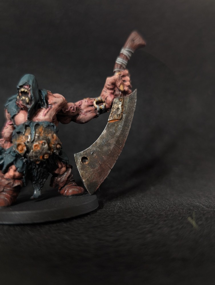 Ogre Executioner DND 5e Fantasy Rpg Miniature Painted
