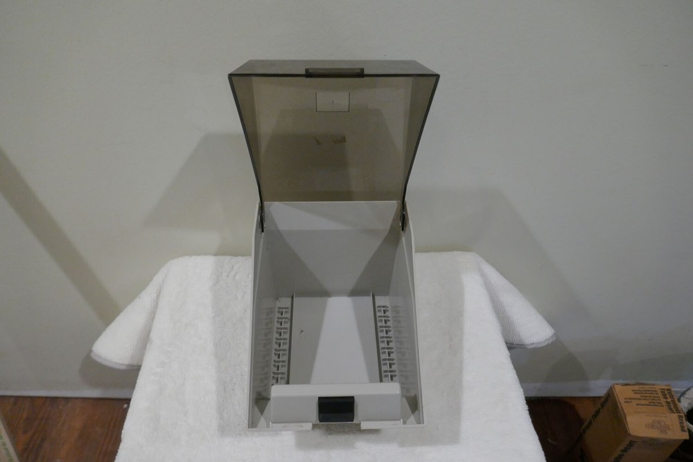 Vintage Multi-Media Floppy Disk CD Storage Container