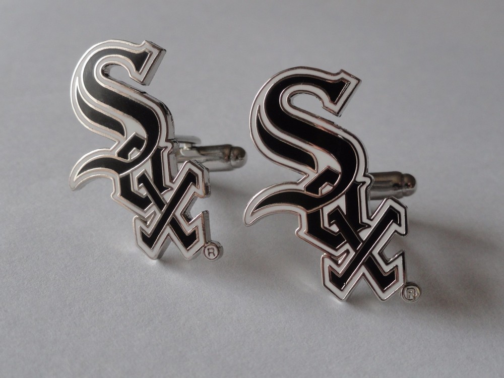 Chicago White Sox Cufflinks MLB Baseball