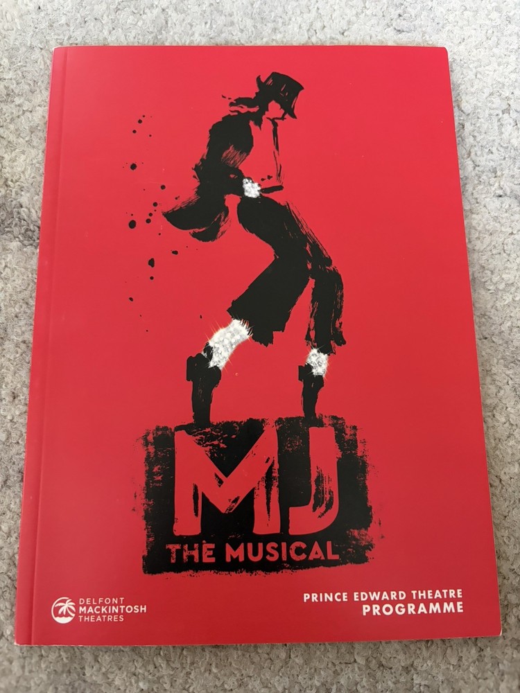 MJ The Musical Westend Programme 2024-5