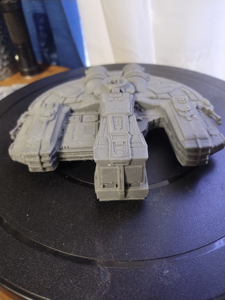 Star Wars Ebon Hawk Dynamic-class freighter 3d Resin Print 6"x6"