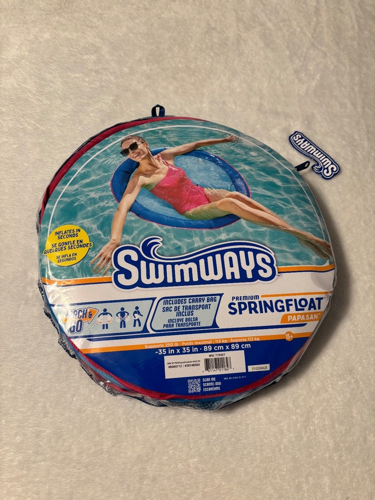 Swimways Premium Springfloat, Includes Carry Bag