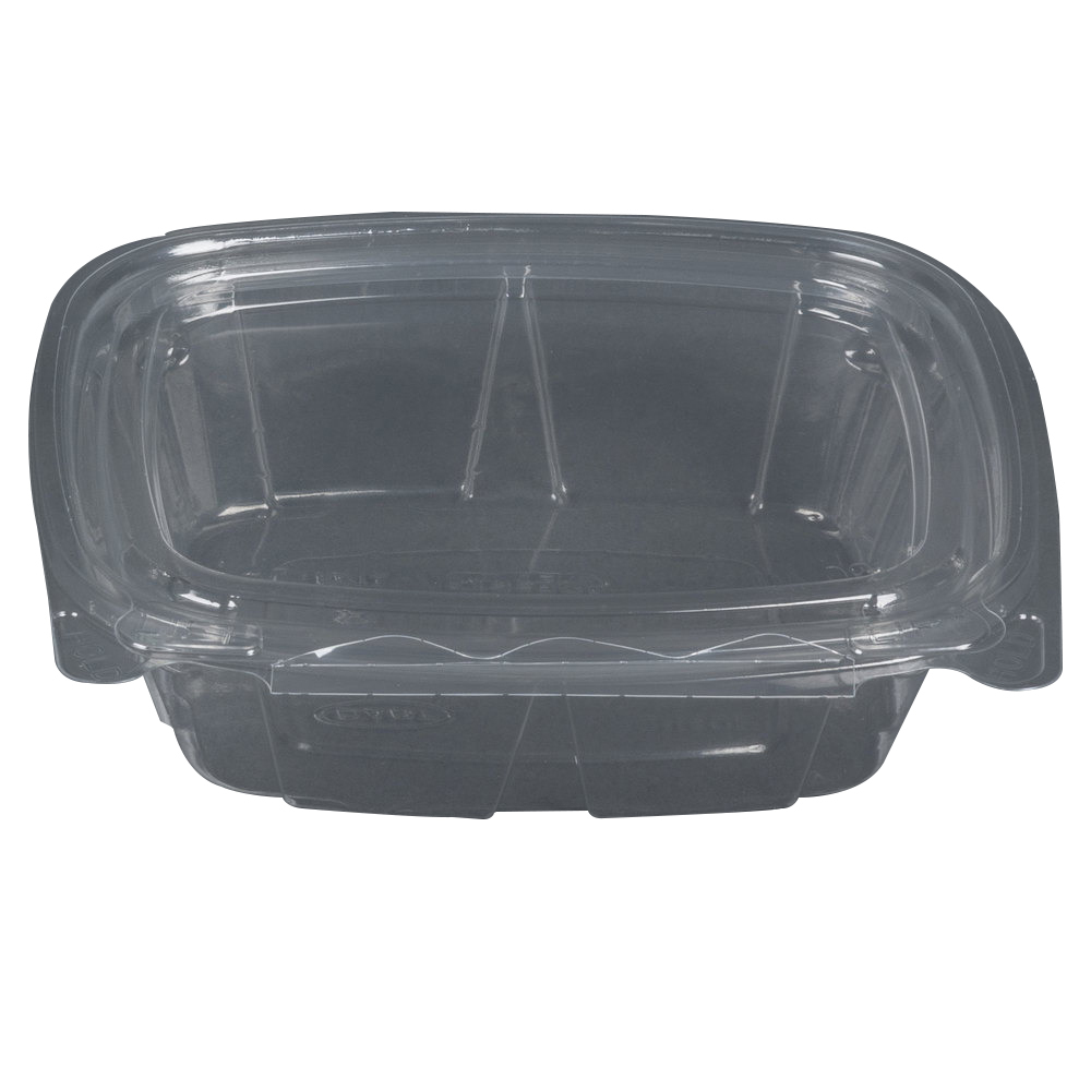 Dart Clear Pack PET Tamper Resistant Rectangle Food Container 12 oz | 200/Case