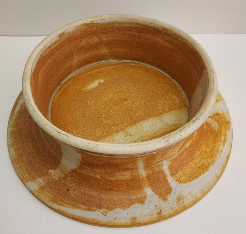 Studio Pottery Rob Wiedmaier Cake Plate Landscape