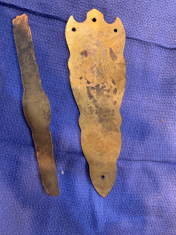 Decorative Brass Plates For Muzzle Loader Rifles (112)