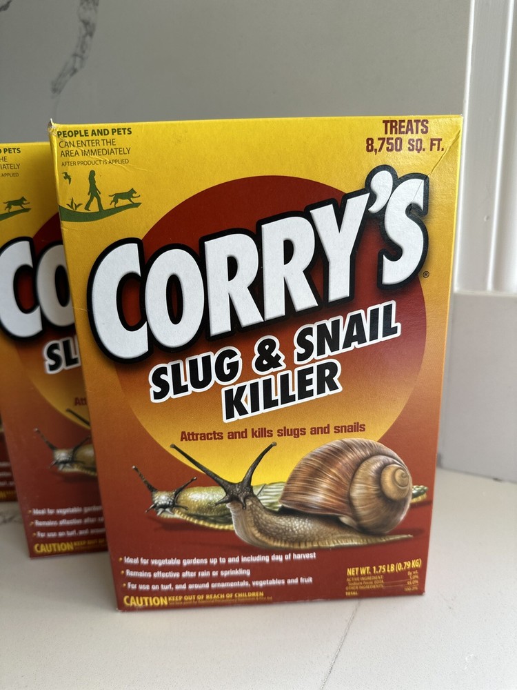 (3) Slug Snail Bait Killing Granules ~ New Corry's