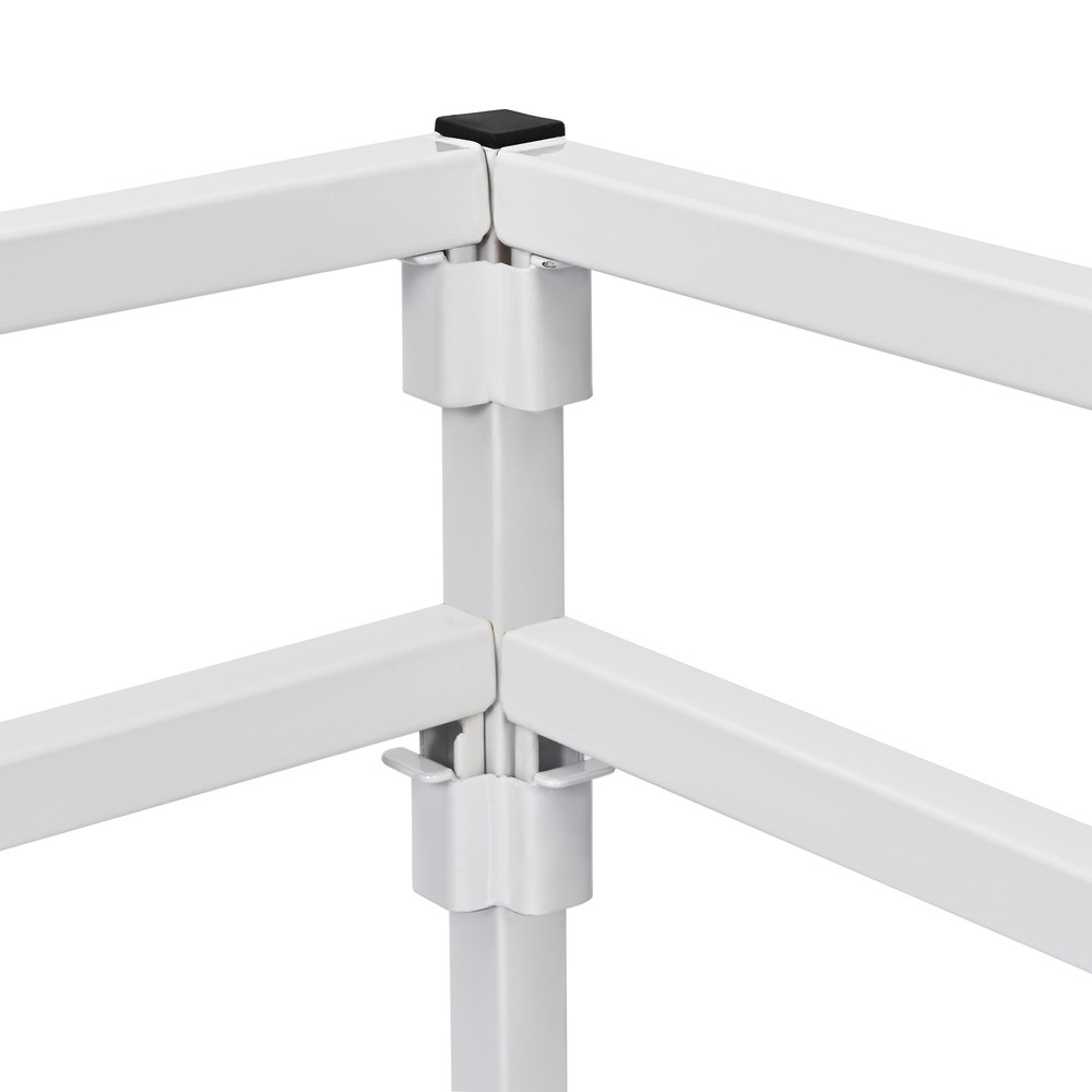 4.16'x4.33' Rolling Flood Table Stand For Hydroponic Germination Trays Plants