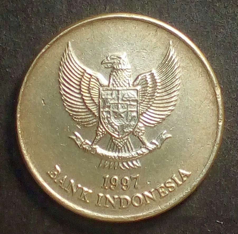 Indonesia 500 rupiah 1997 Rare