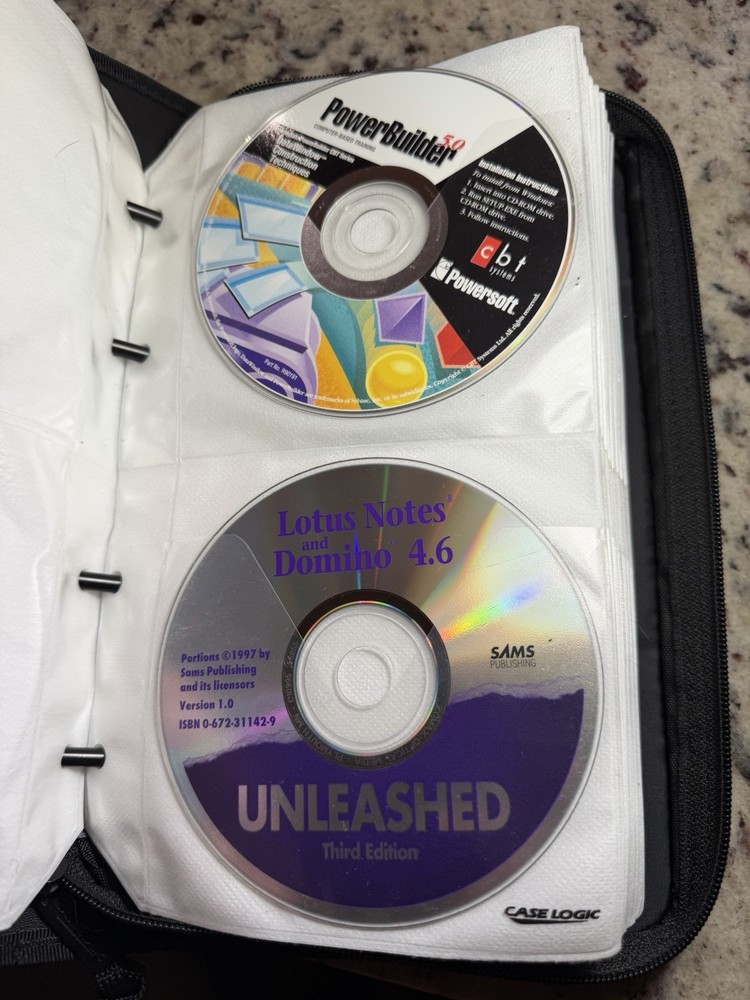 Vintage Microsoft Developer CD Lot Visual Basic C++ Oracle NT SQL 90s