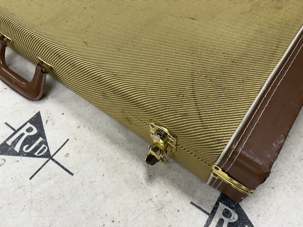 Universal Electric Guitar Hard Shell Case Tweed