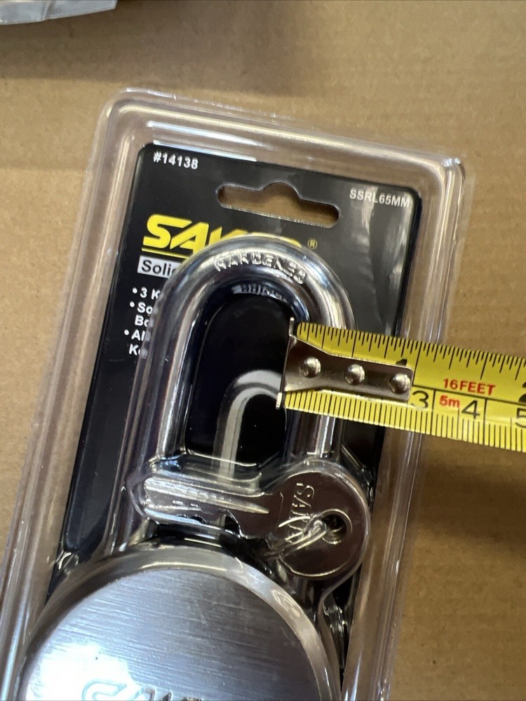 Heavy Duty Long Shank Saker Lock