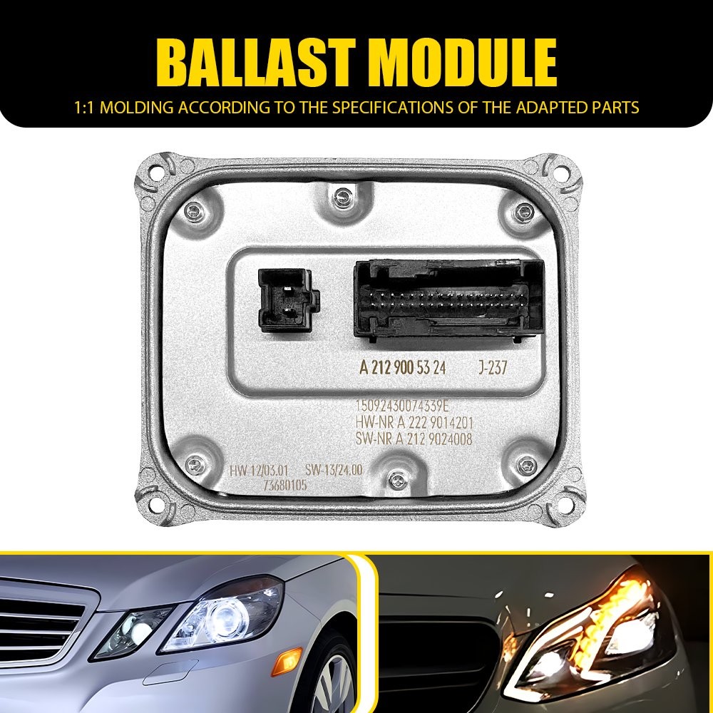 FOR MERCEDES BENZ 2014-2016 HEADLIGHT LED MODULE BALLAST RANGE CONTROL UNIT KIT