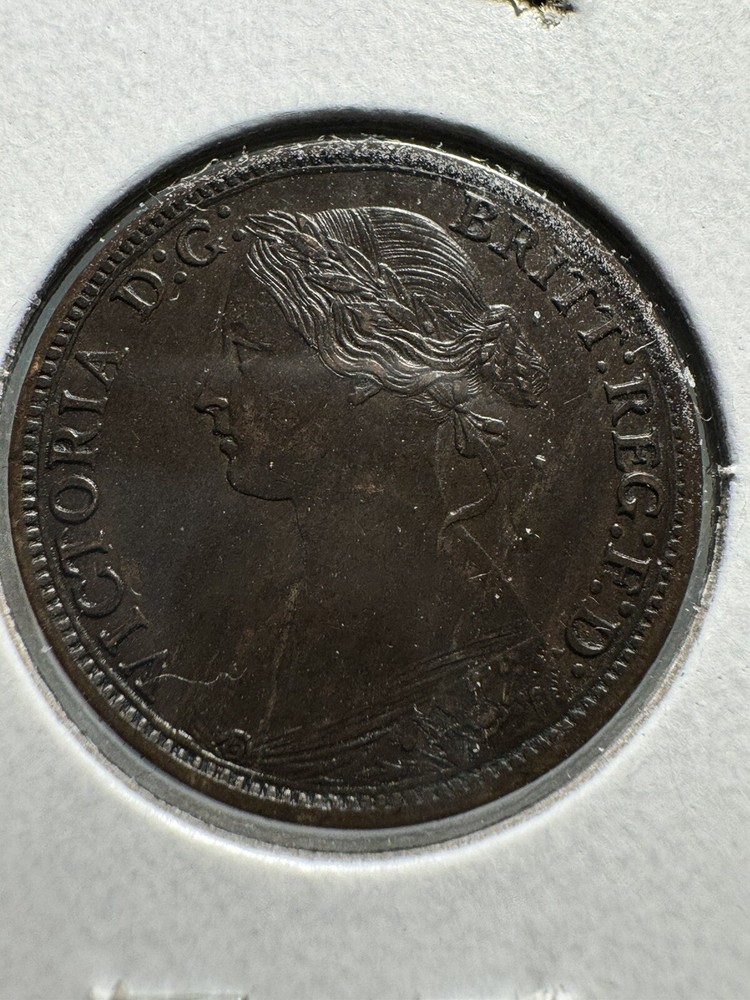 1864 1/2 HALF CENT NOVA SCOTIA HIGH GRADE!