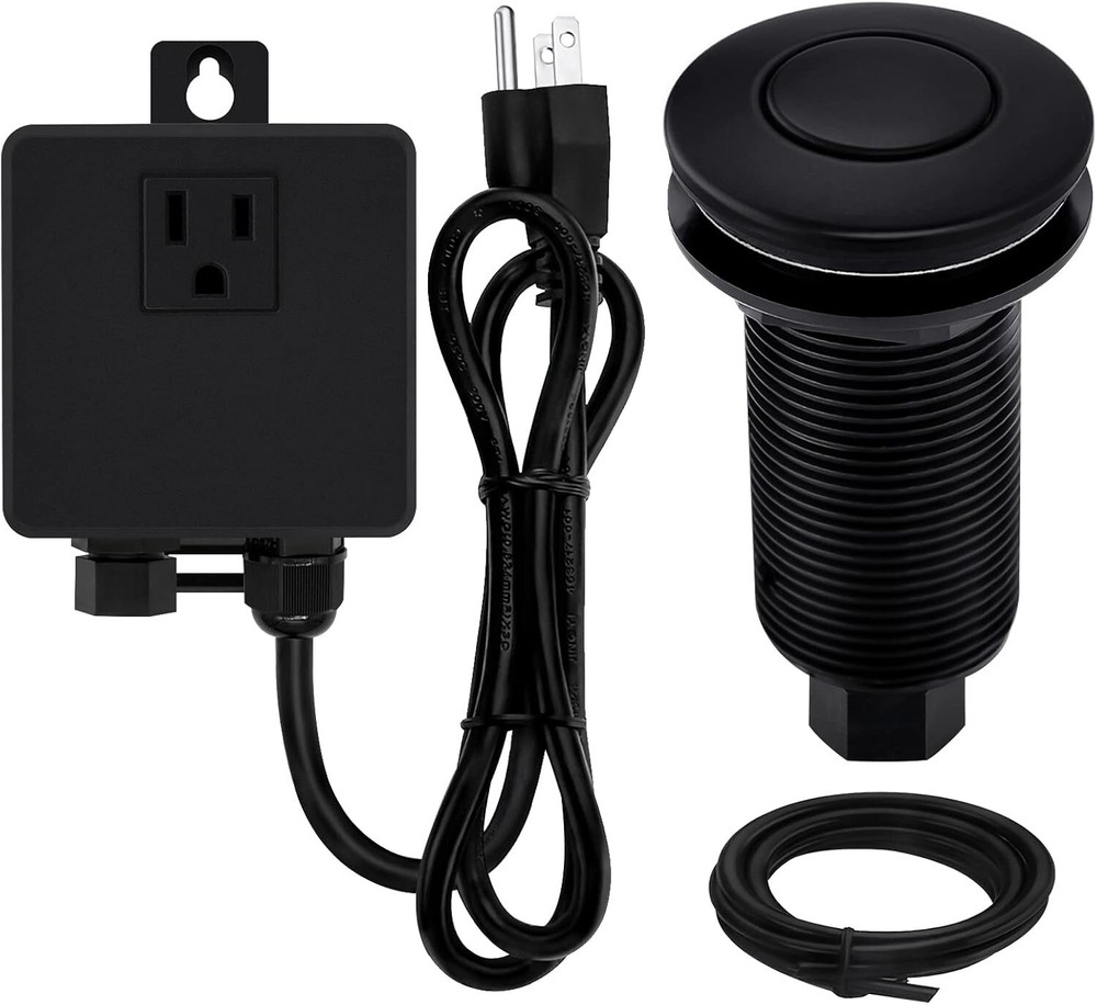 Dual Position Air Switch with Long Push Button - Stylish & Practical Kitchen Aid