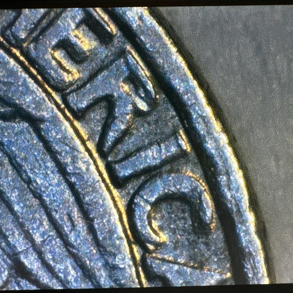 1985-D 25C Washington Quarter - Multiple Errors / Rim Doubling / DDR Errors