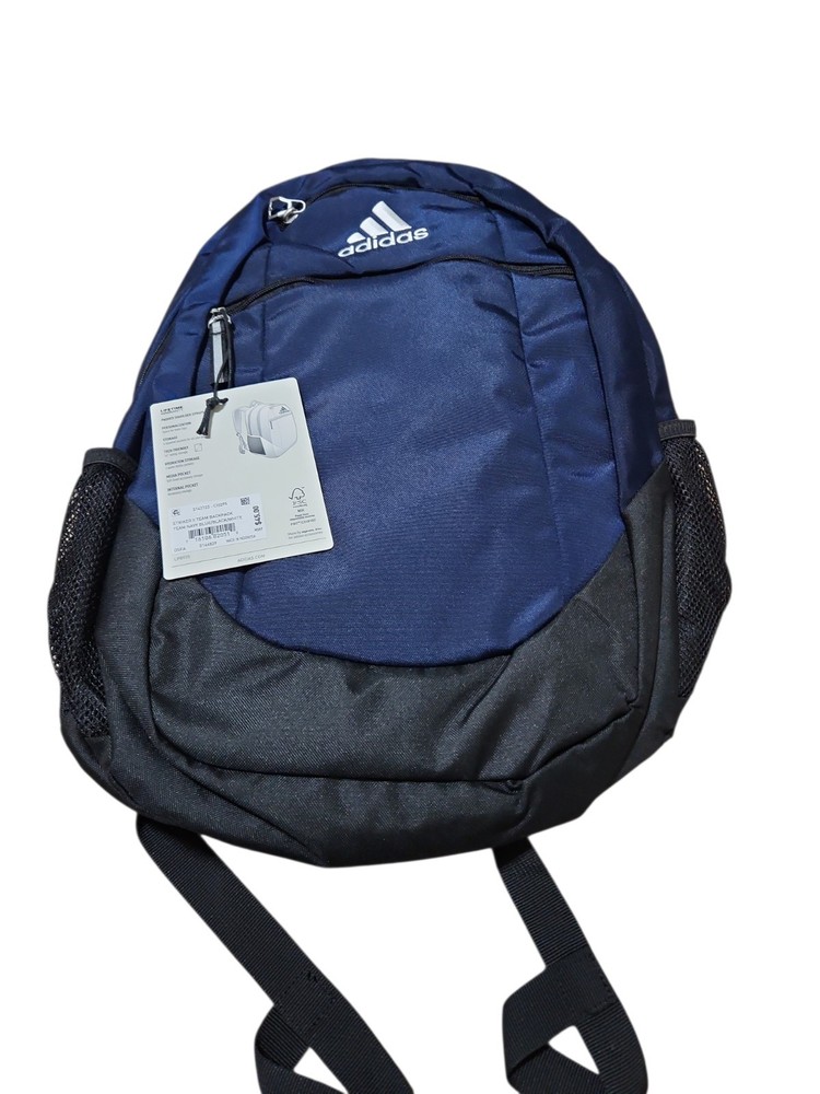 adidas Striker 2 Backpack, Team Navy One Size, Blue/Black/White