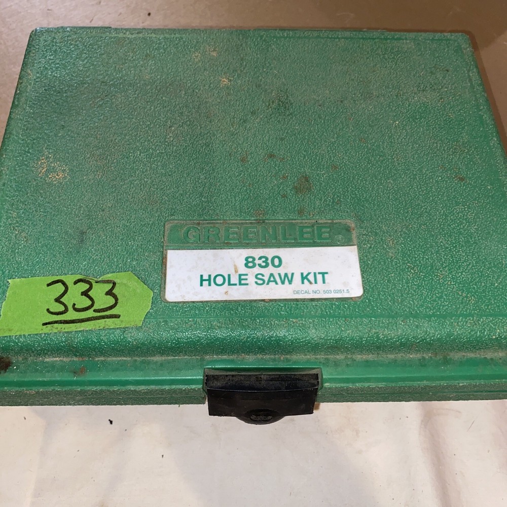 GreenLee Variable Pitch Hole Saw Kit , 830