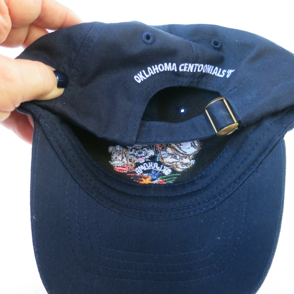 2007 Oklahoma Centennial Cartoon Sz. Youth Strapback Hat Baseball Cap Adjustable