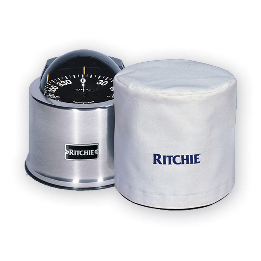 Ritchie GM-5-C 5" Binnacle Mount Compass - White Cover