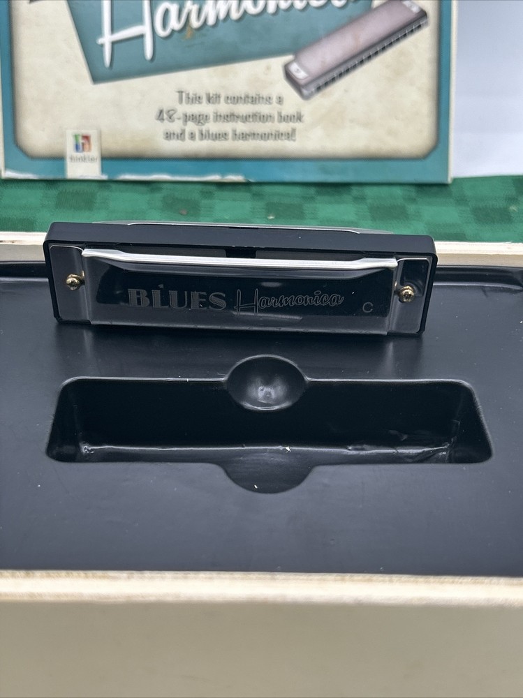 Learn Harmonica Learning Kit Retro Wooden Box 2014 Genuine Quality