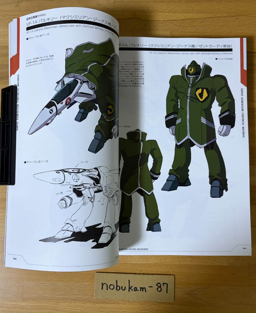 Encyclopedia Macross Valkyrie & Destroid Art Book