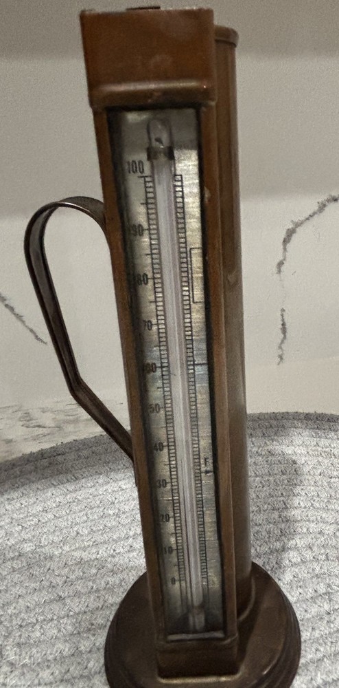 Antique Copper Brewery Proof Hydrometer. Not Tested.