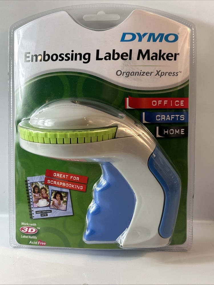 DYMO Organizer Xpress Handheld Embossing Label Maker 12965