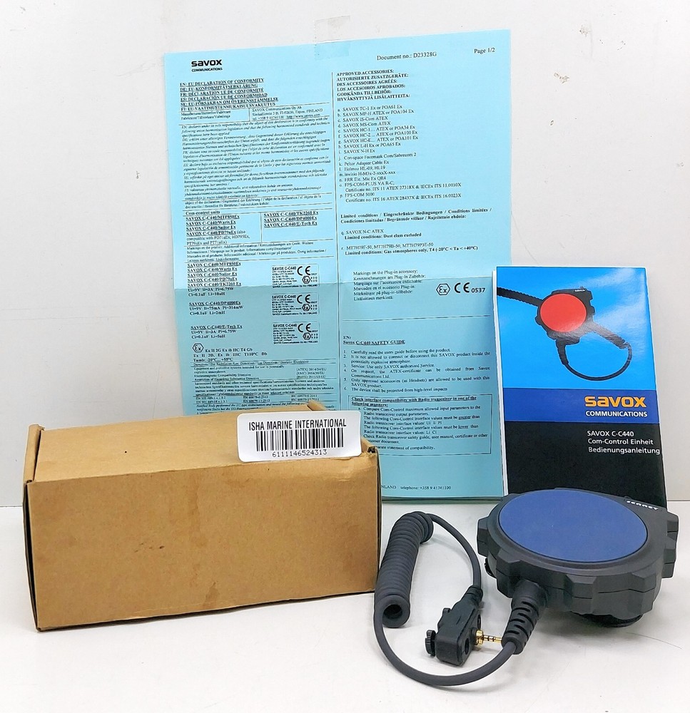 Savox Seanet C-C440 Sailor Ex Com Control Unit
