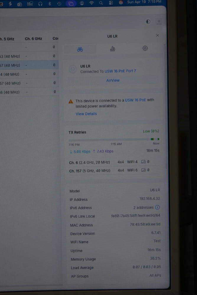 Used Ubiquiti Networks U6-LR Long Range Access Point