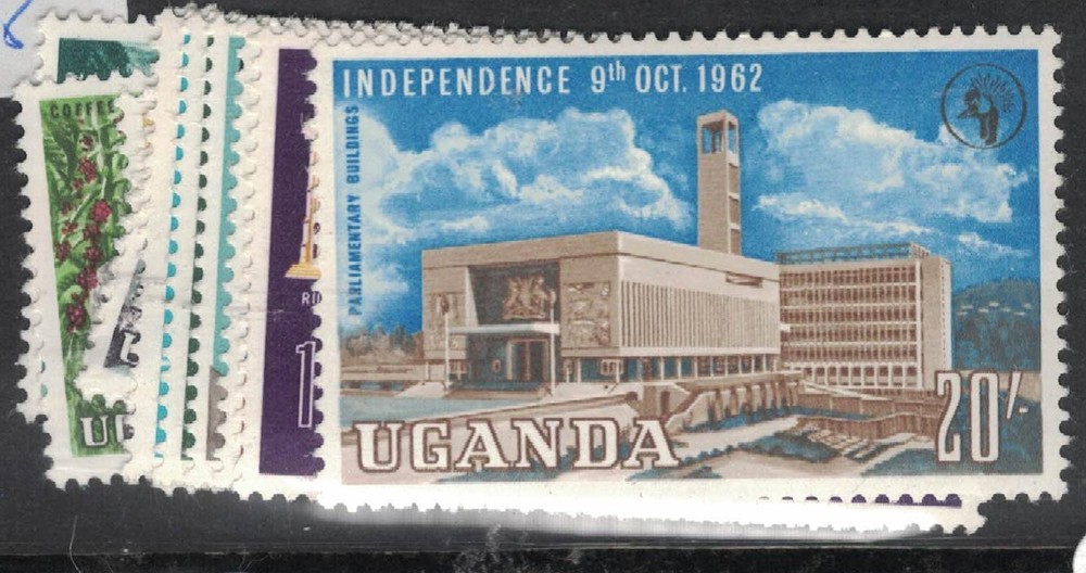 Uganda SG 99, 101-10 MOG (9ftj)