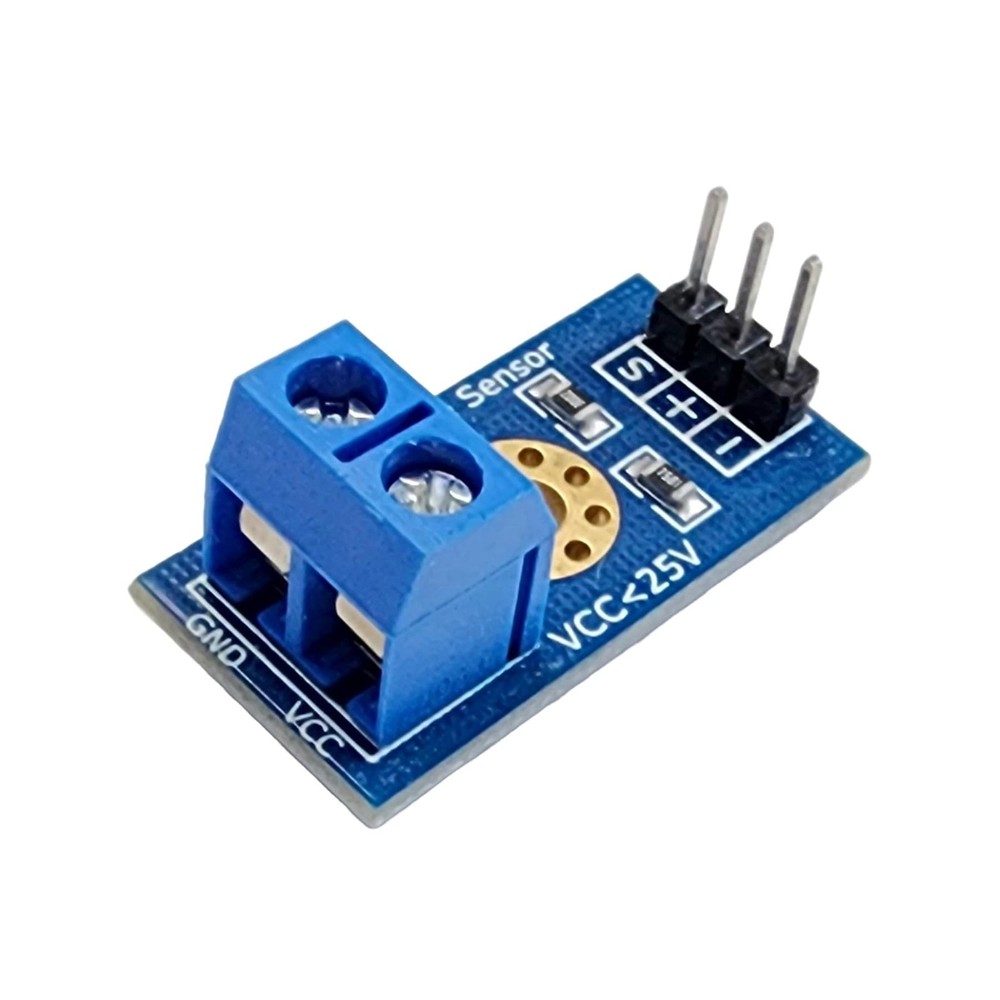 Voltage Sensor DC 0-25V Module, 5 PCS Voltage Detection for Arduino ESP32