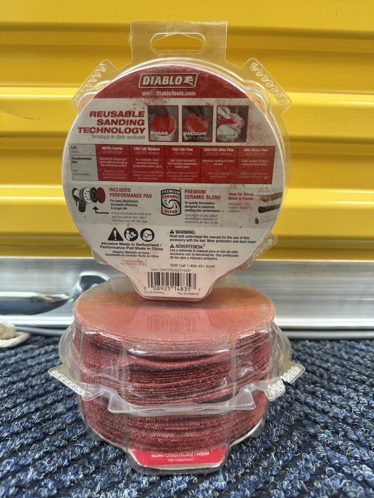 DIABLO 5 in. Sand Demon Assorted Discs (50-Pack)