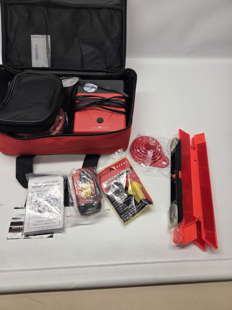 Auto Ready Roadside Emergency Kit Car Safety Essentials