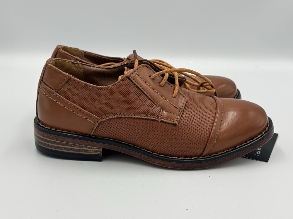Boys Tahari Brown Lace-ups Size 12