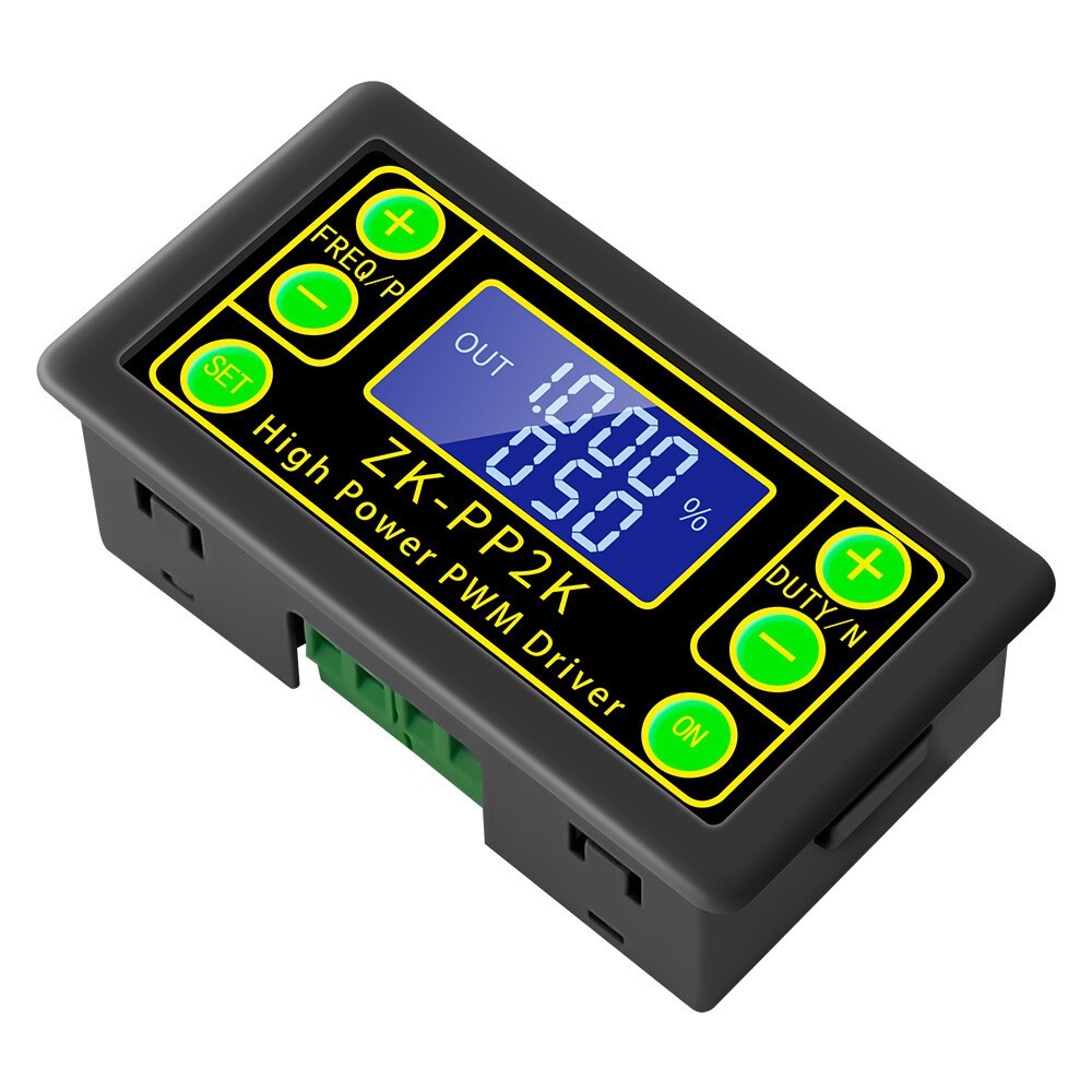 2PC ZK-PP2K PWM Dimming Speed Controller PWM Generator Driver Cycle Delay Module