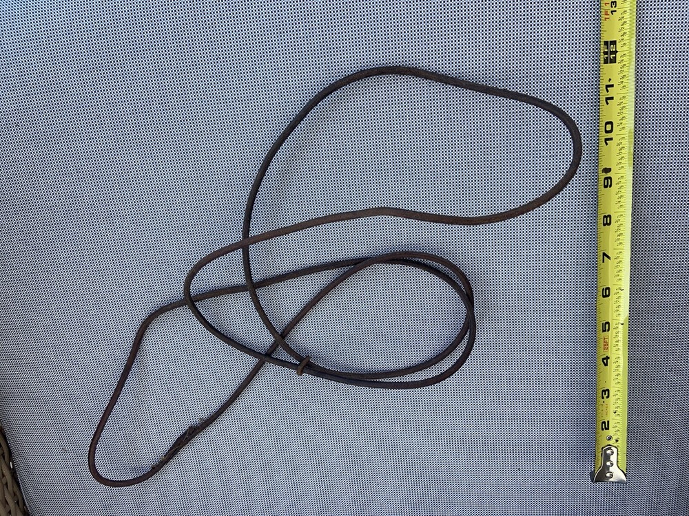 German WW2 leather cord rope