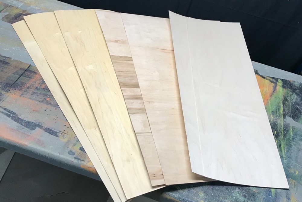 Skateboard veneer- DIY Home kit