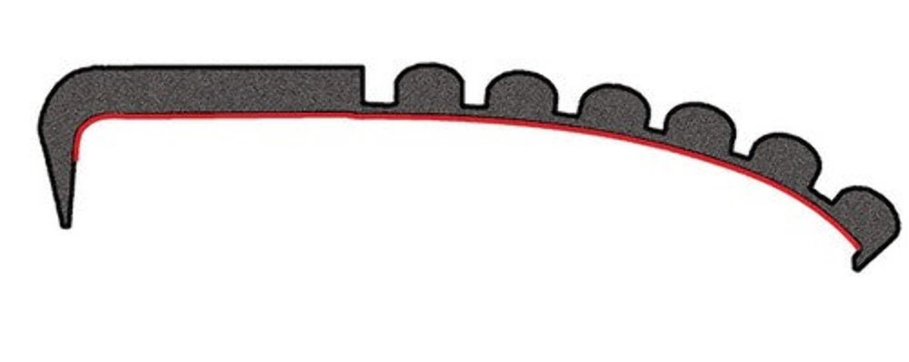 Pacer Performance 21-109 Rail Guards BED RAIL PROTECTOR KIT