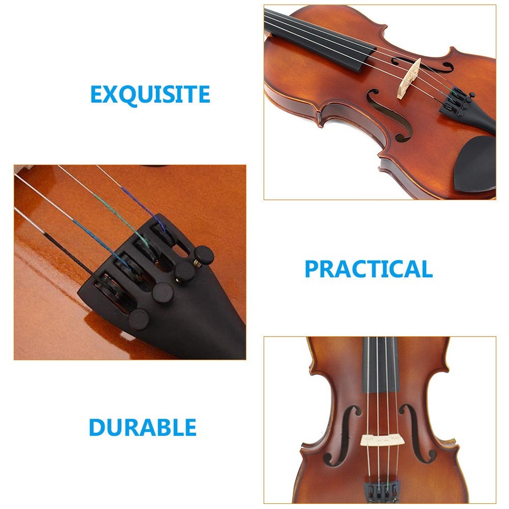 8Pcs Violin Strings Kit 4/4 String Replacements Universal Set Violin Accessory